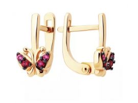 Серьги детские