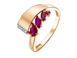 Кольца с драгоценными вставками