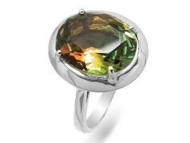 СЕРЕБРЯНОЕ КОЛЬЦО С КВАРЦЕМ