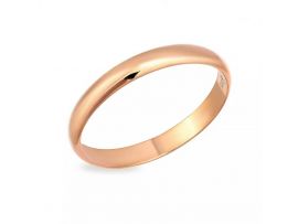 КОЛЬЦО ОБРУЧАЛЬНОЕ, ЗОЛОТО 585