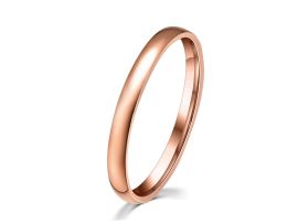 ГЛАДКОЕ ОБРУЧАЛЬНОЕ КОЛЬЦО, ЗОЛОТО 585