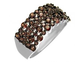 КОЛЬЦО ИЗ СЕРЕБРА С ФИАНИТАМИ