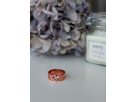 СЕРЕБРЯНОЕ КОЛЬЦО «СЕРДЦЕ» КОЛЛЕКЦИЯ «FEELS»