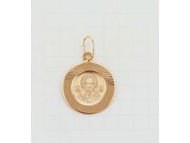 ЗОЛОТАЯ ПОДВЕСКА НИКОЛАЙ ЧУДОТВОРЕЦ