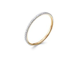 ЗОЛОТОЕ КОЛЬЦО С БРИЛЛИАНТАМИ