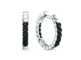 СЕРЬГИ СЕРЕБРЯНЫЕ С ФИАНИТАМИ