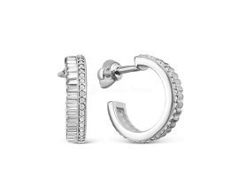 СЕРЬГИ СЕРЕБРЯНЫЕ С ФИАНИТАМИ